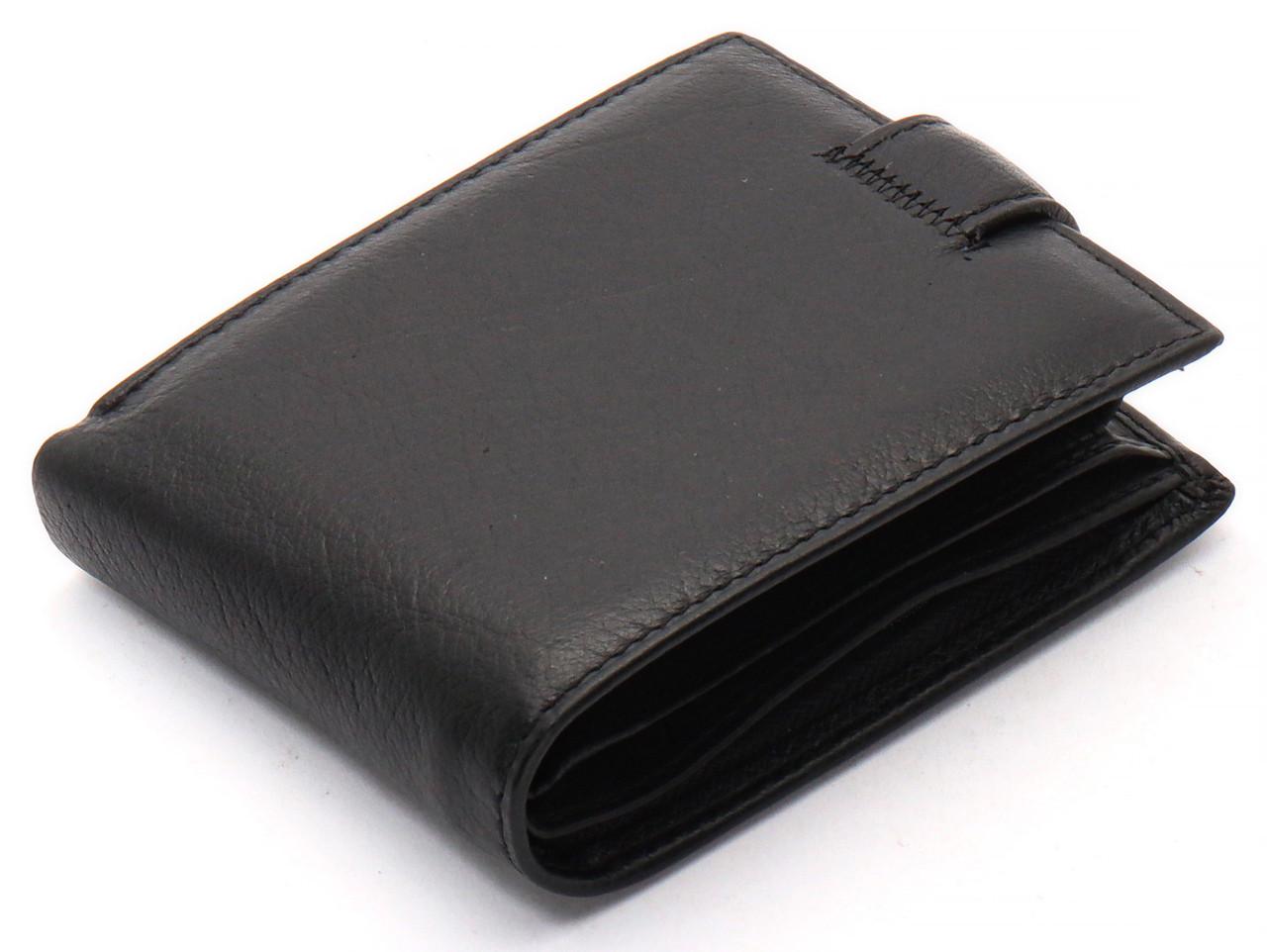 Портмоне мужское Marco Coverna из натуральной кожи с визитницей Черный (MC-2057-1) - фото 4 Портмоне мужское Marco Coverna из натуральной кожи с визитницей Черный (MC-2057-1) - фото 4