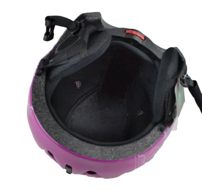 Гірськолижний шолом Moon з малюнком L Малиновий (ШГ-2114-3) - фото 4 Гірськолижний шолом Moon з малюнком L Малиновий (ШГ-2114-3) - фото 4