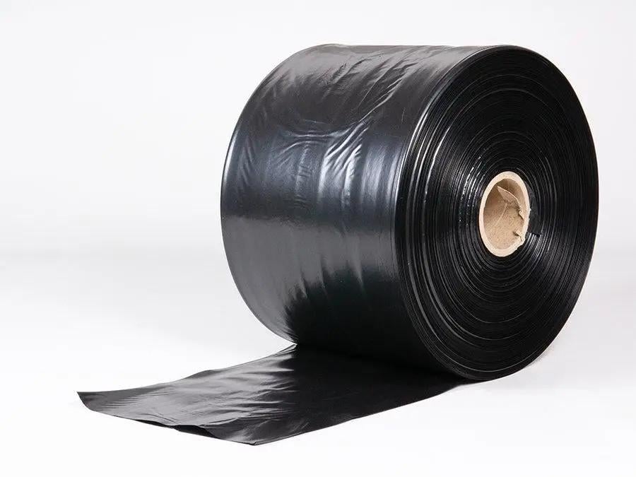 Рукав для рассады п/э 40 мкм 150 мм х 200 м Черный