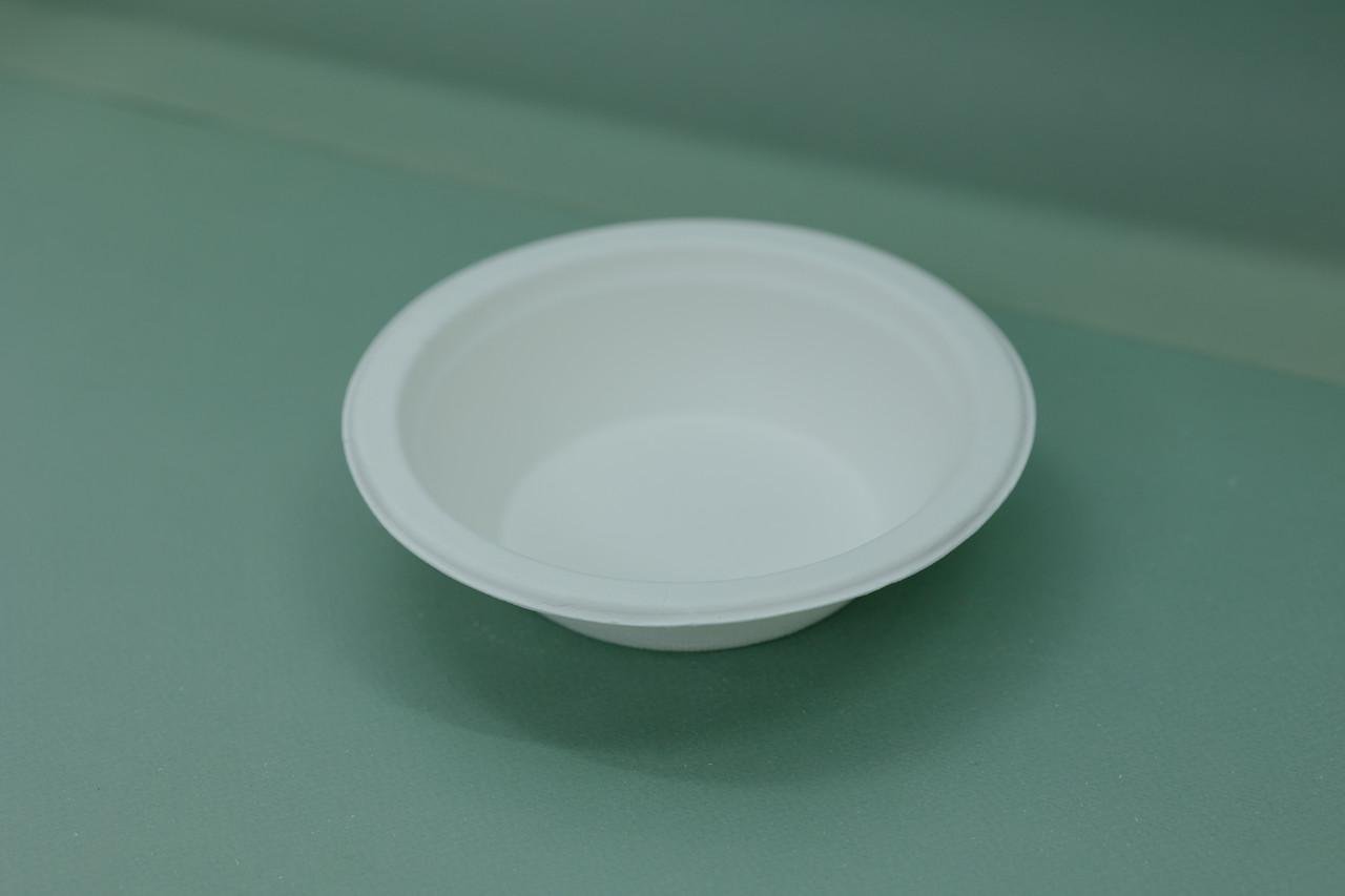 Тарелка из трости одноразовая компактная круглая миска 350 мл 125 шт. - фото 4 Тарелка из трости одноразовая компактная круглая миска 350 мл 125 шт. - фото 4