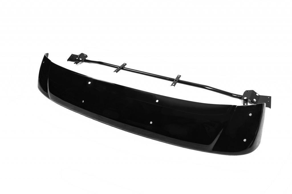 Козырек лобового стекла 5 мм для Opel Vivaro 2019- Черный глянец