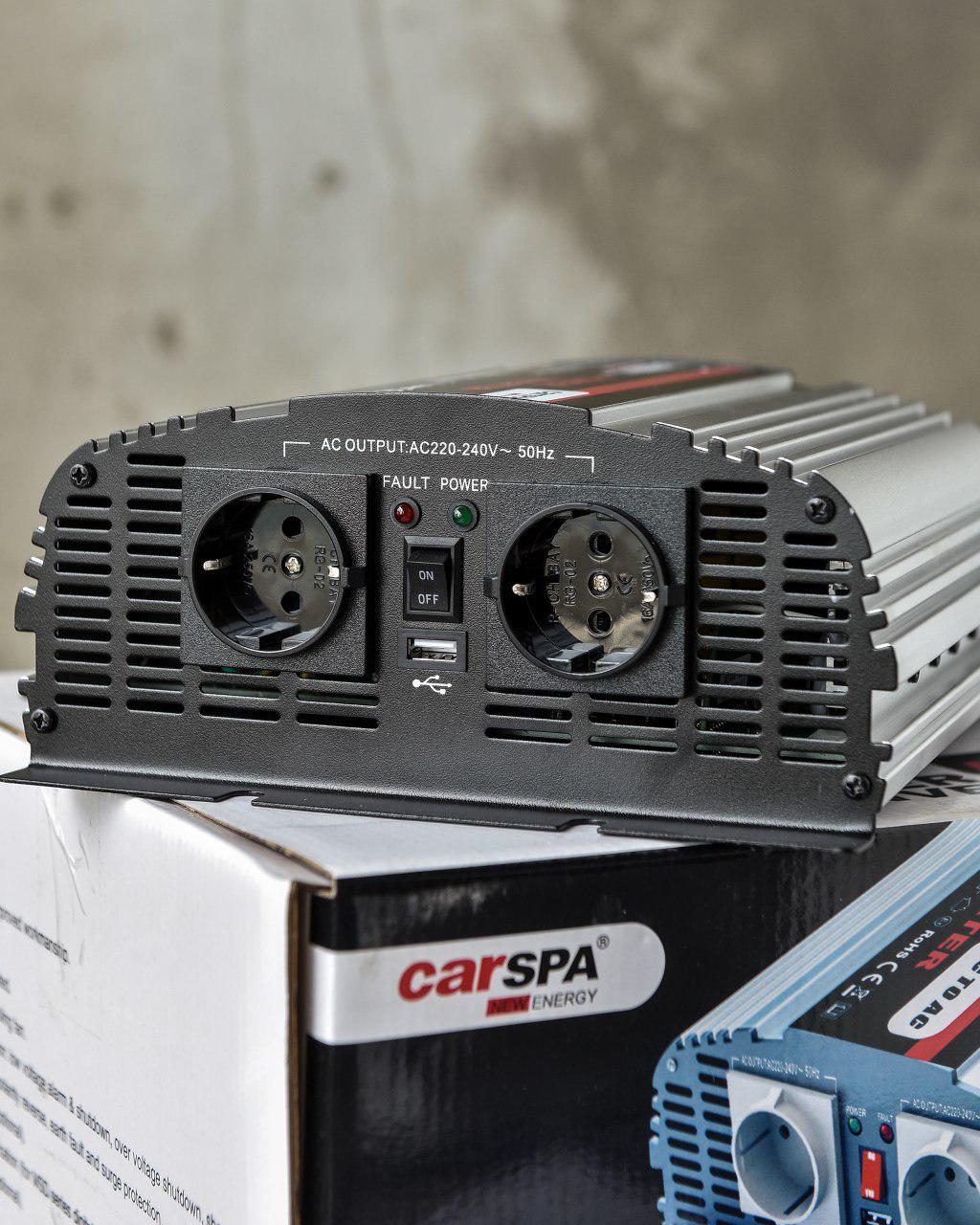 Инвертор Carspa чистая синусоида 2400W (19319747) - фото 3 Инвертор Carspa чистая синусоида 2400W (19319747) - фото 3