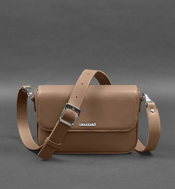 Жіноча сумка шкіряна Mary Карамельний (A-028157)