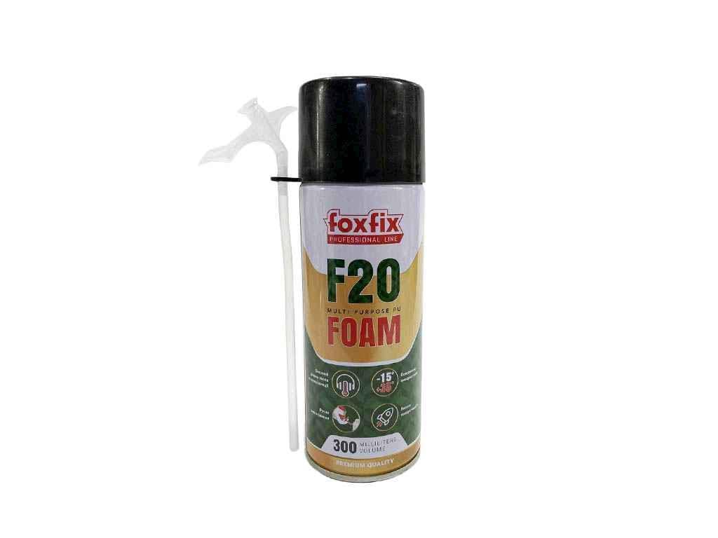 Пена монтажная FOXFIX ручная 300 мл всесезонная F20 325 г (971644)