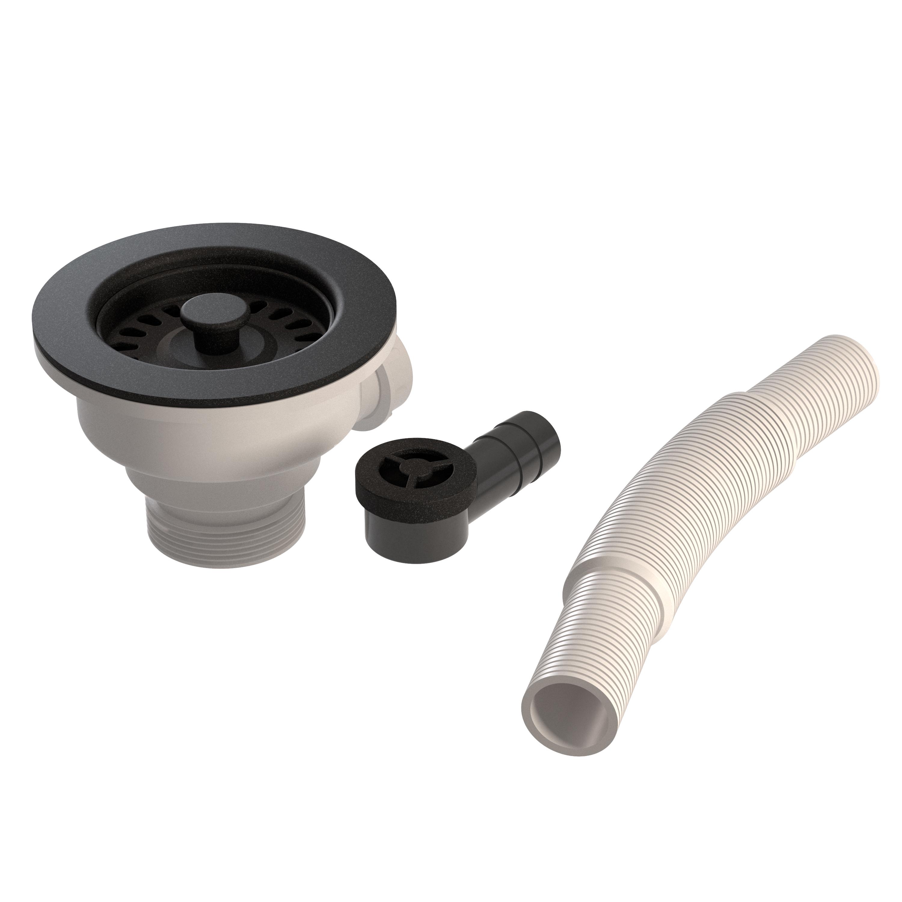 Цветной вентиль Aquasanita AQP 601 Black Metallic