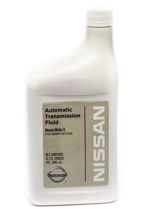 Трансмиссионное масло Nissan Matic Fluid S 1 л (999MPMAT00S) Трансмиссионное масло Nissan Matic Fluid S 1 л (999MPMAT00S)