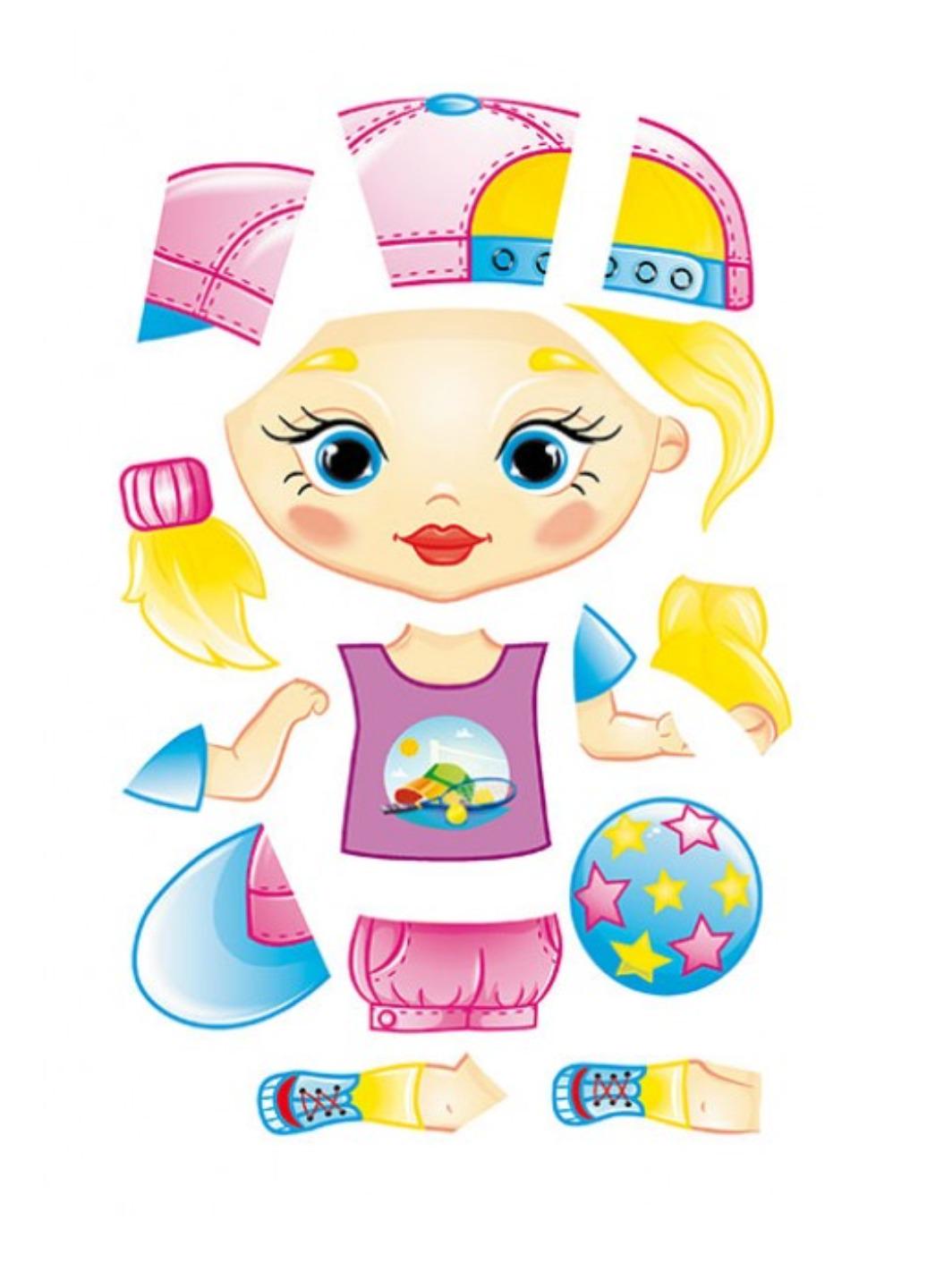 Дитяча аплікація "Аплікації для малят Вікторія" - фото 2