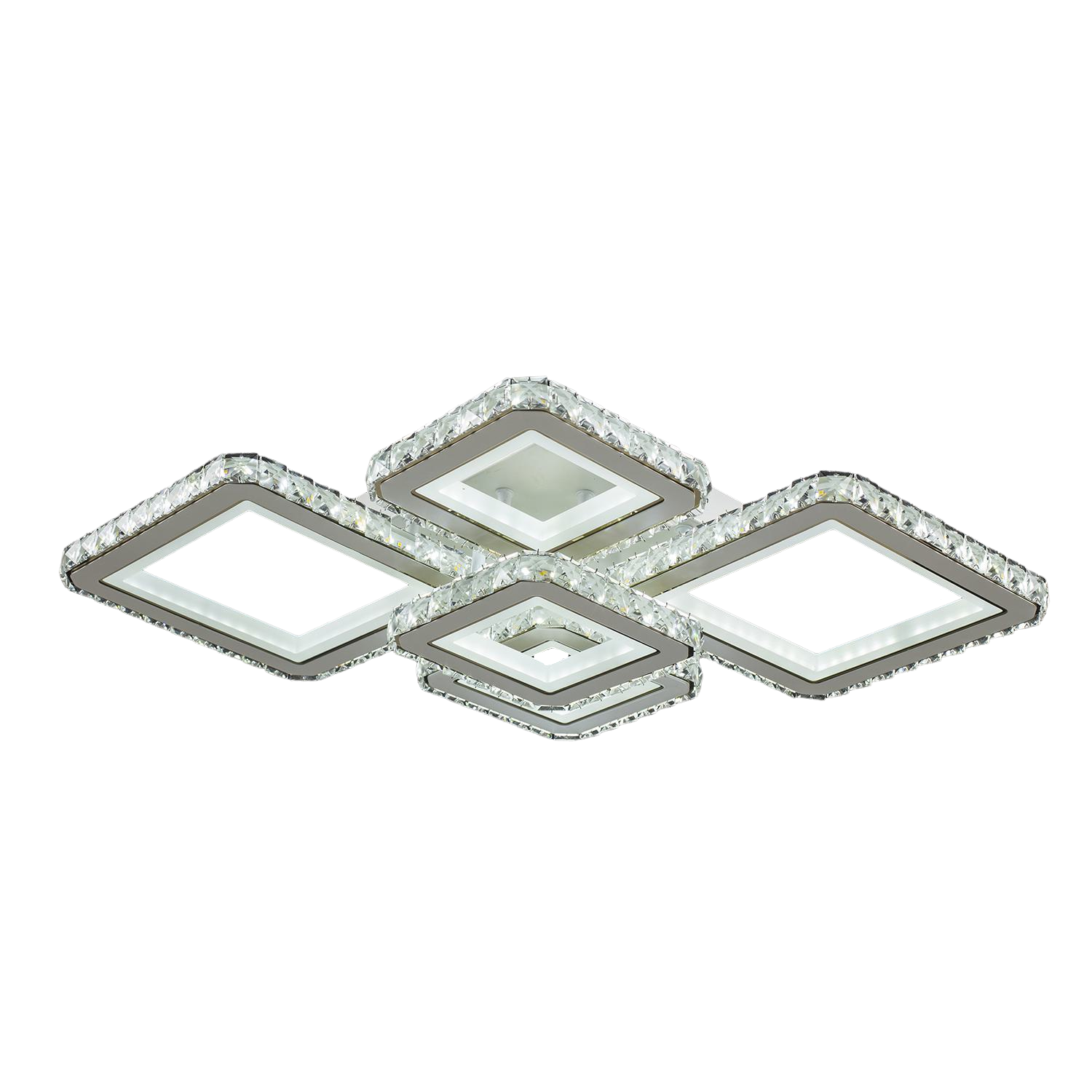 Люстра LED Свет SY-19376/4 + 1 WH + TIGD з пультом 192W Білий