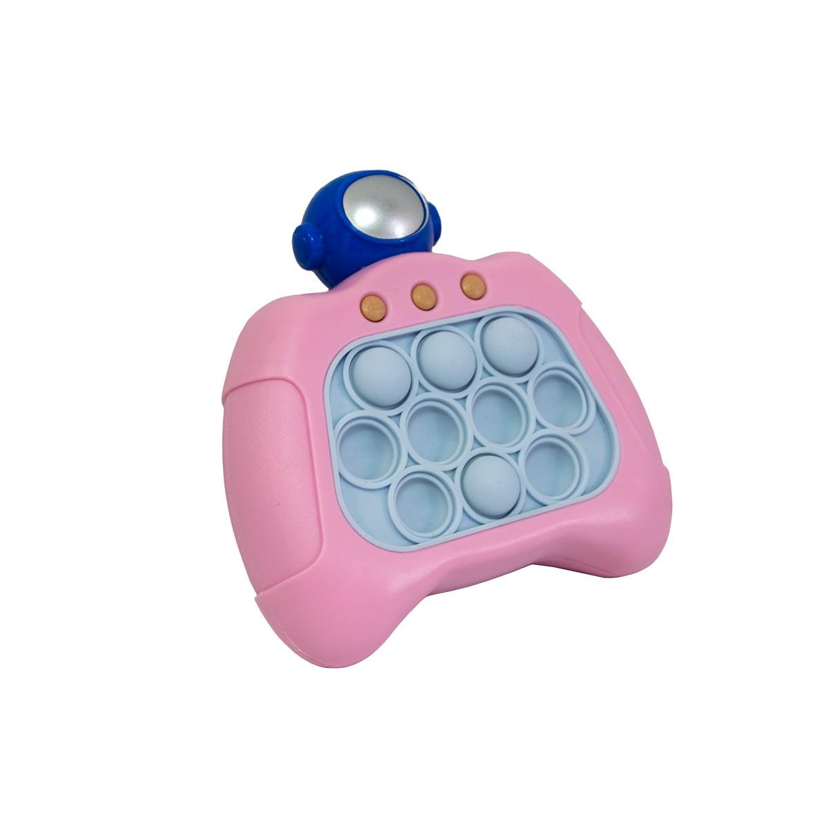 Игрушка-антистресс POP IT Quick Push Game machine скофандром Розовый с синим (1010371-Other-1)