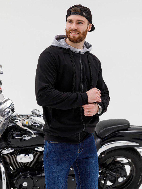 Мужская толстовка ISSA Plus M Черный (SG-13)