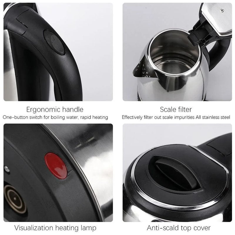 Електрочайник RAF R.7816 металевий 2 л 1500 Вт (tf7071) - фото 6 Електрочайник RAF R.7816 металевий 2 л 1500 Вт (tf7071) - фото 6