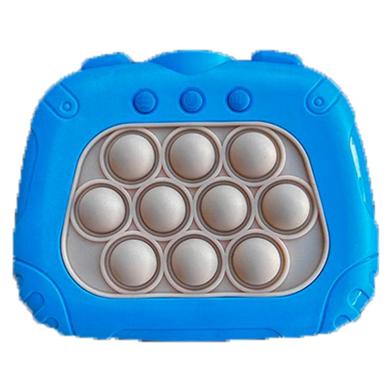 Іграшка електронна 696 Toys Quick Push Pop It з 4 режимами гри Блакитний (QPPI3)
