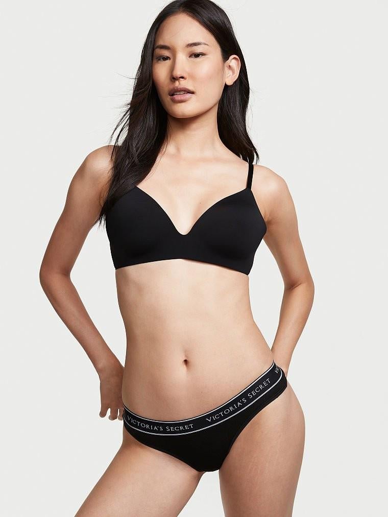 Трусики тонг Victoria's Secret XS Черный (1159757287)