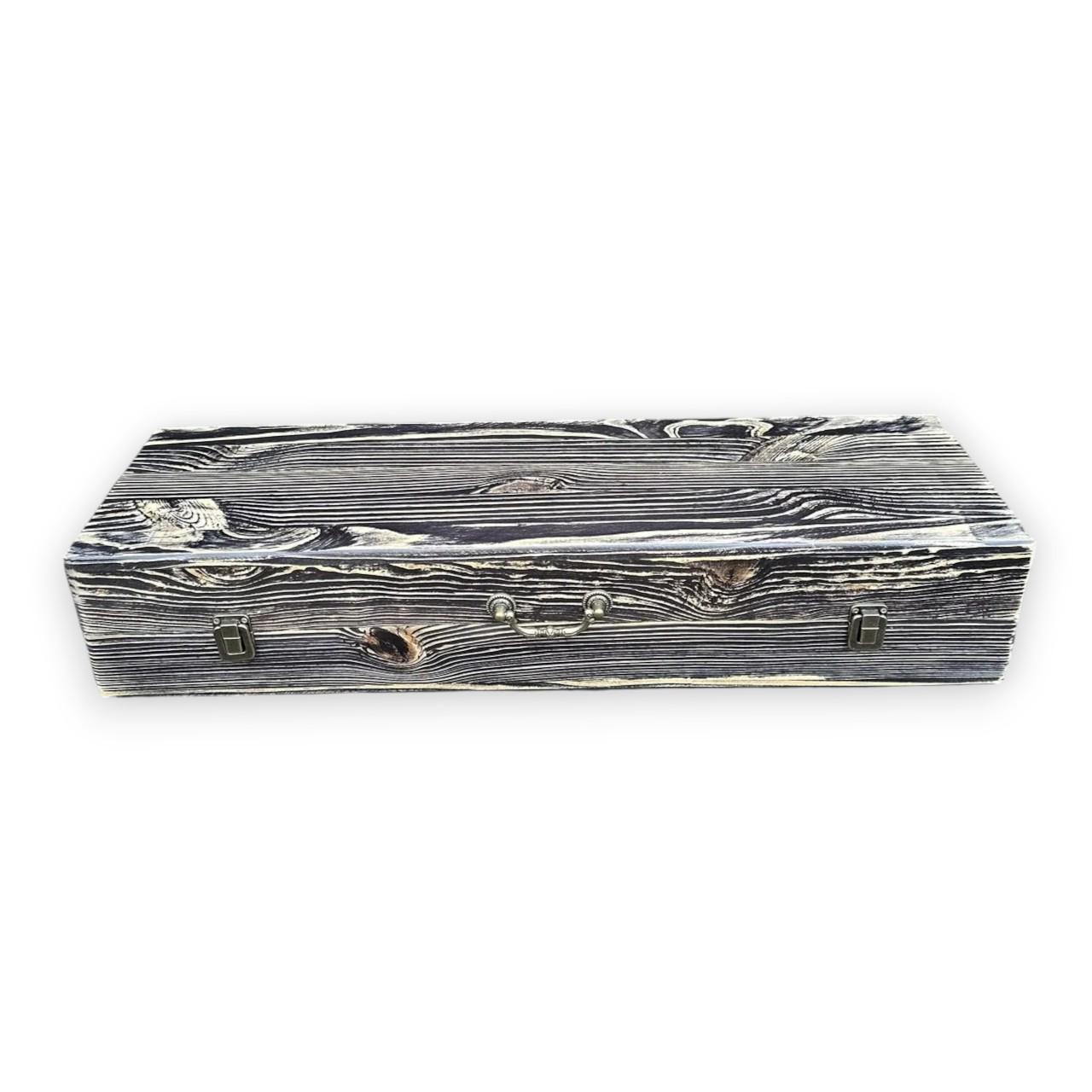 Подарунковий набір шампурів Mzavod Майстер BBQ із нержавіючої сталі в дерев’яному кейсі 720x120x210 мм (136-17-1190210000866) - фото 3 Подарунковий набір шампурів Mzavod Майстер BBQ із нержавіючої сталі в дерев’яному кейсі 720x120x210 мм (136-17-1190210000866) - фото 3