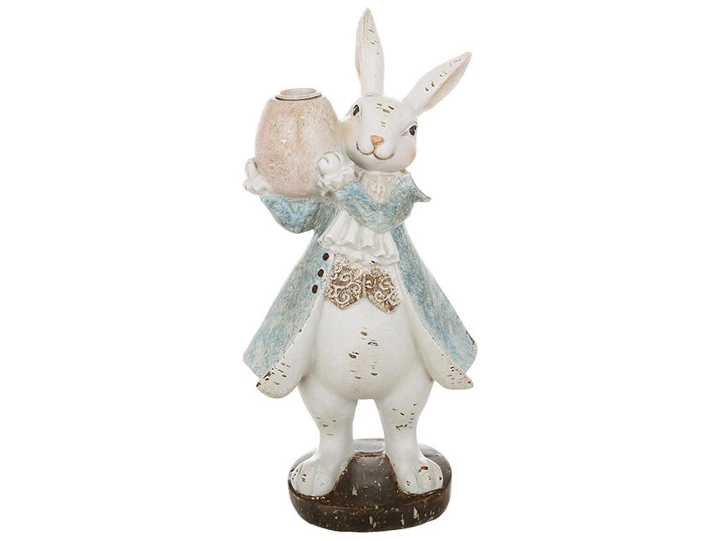 Статуэтка декоративная Кролик во фраке 10x7,5x20 см (BDI-HA9-112)
