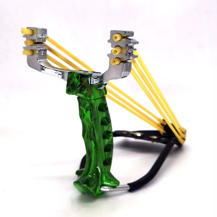 Рогатка з упором SFU металева для риболовлі Green (0002)