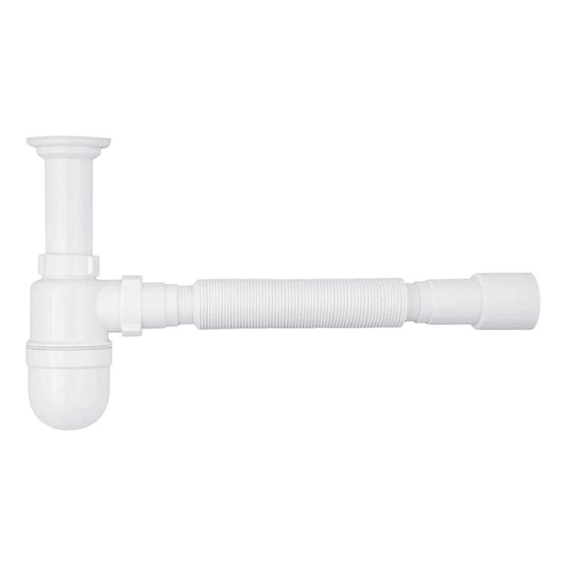 Сифон для умывальника Agua TB01 1 1/2"х40/50 мм с литым выпуском (CV033467)