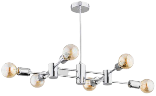 Люстра потолочная Alfa Sola Chrome лофт (27556)