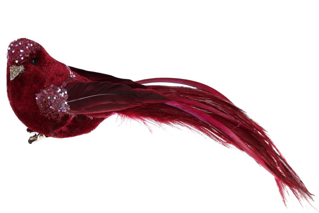 Декоративная птица на клипсе BonaDi (499-037)