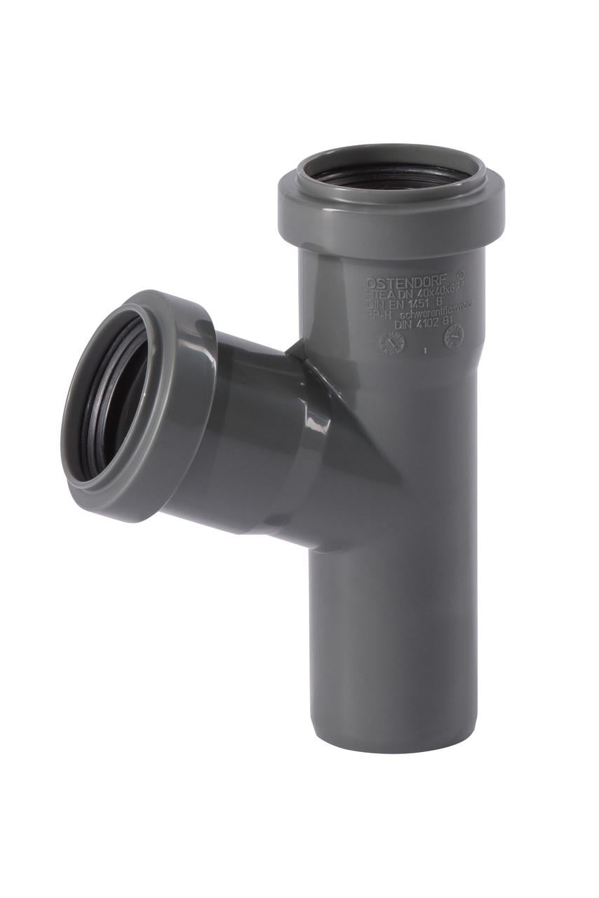 Трійник Ostendorf HT Safe 67° 40/40 мм (171300) Трійник Ostendorf HT Safe 67° 40/40 мм (171300)