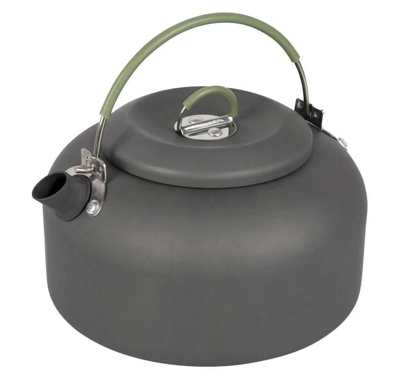 Чайник Bo-Camp Hard Anodized 1,4 л Anthracite/Green (DAS302117)