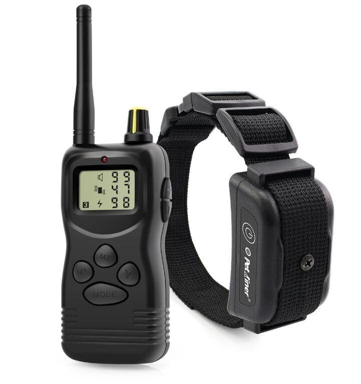 Ошейник для собак Petainer электронный Черный (900-B1) Ошейник для собак Petainer электронный Черный (900-B1)