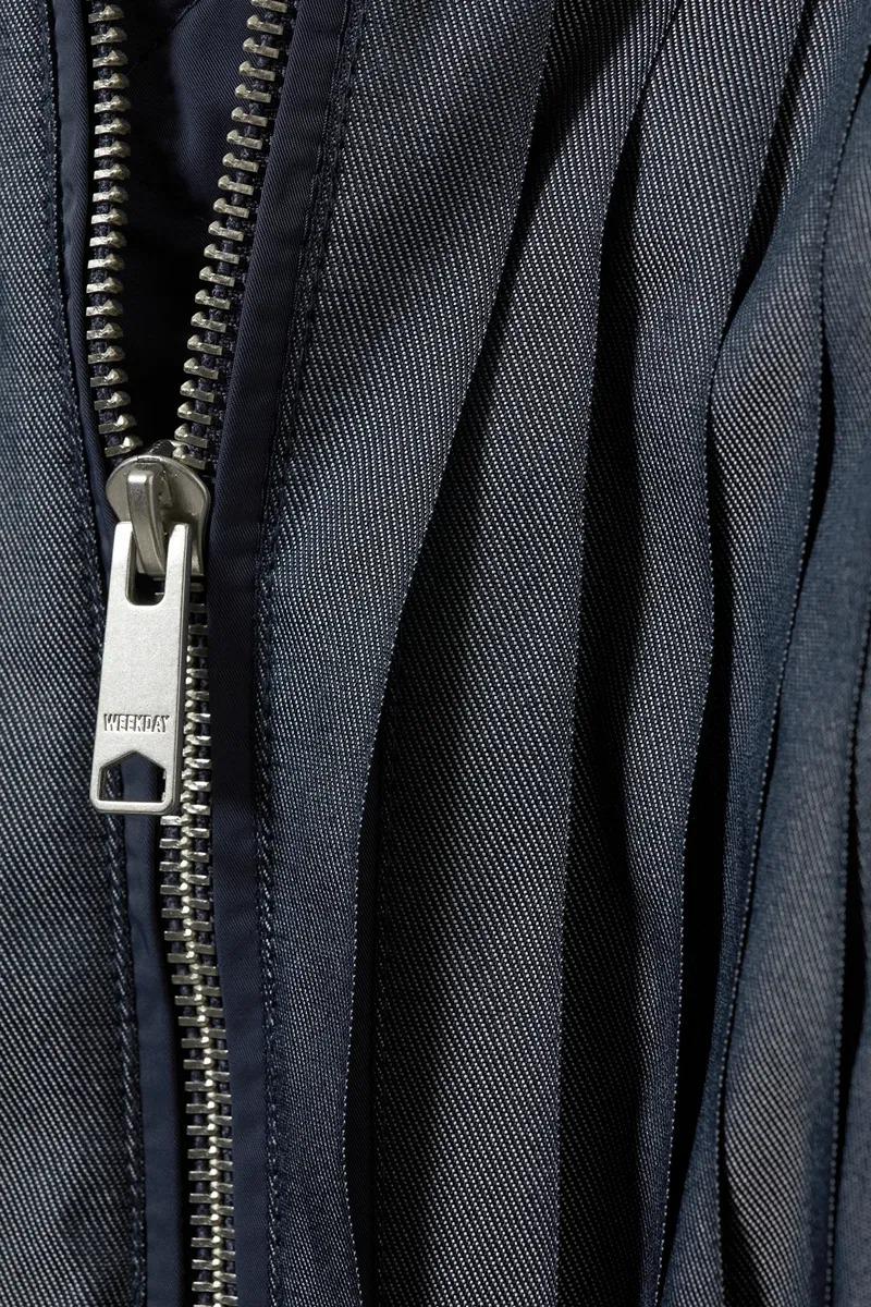 Бомбер Weekday S Темно-синій (E25071197101) - фото 6