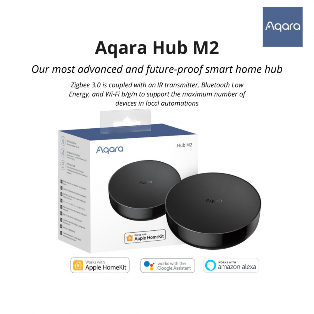 Контроллер шлюз Aqara M2 Hub Gateway Apple HomeKit ZHWG12LM AG013CNB02 - фото 7