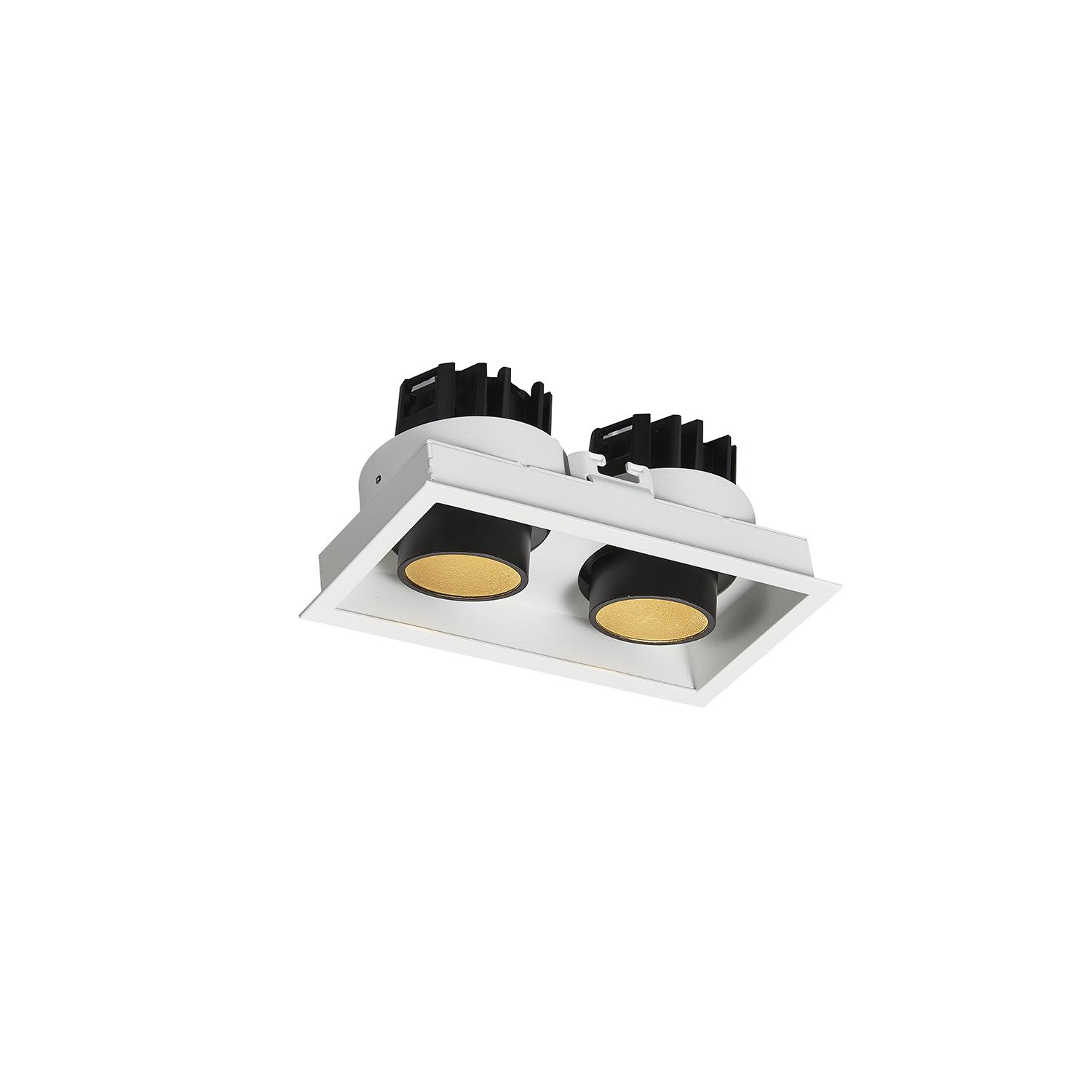 Точечный светильник Skarlat RSL74092х10 W WH+BK 3000K (1695361)