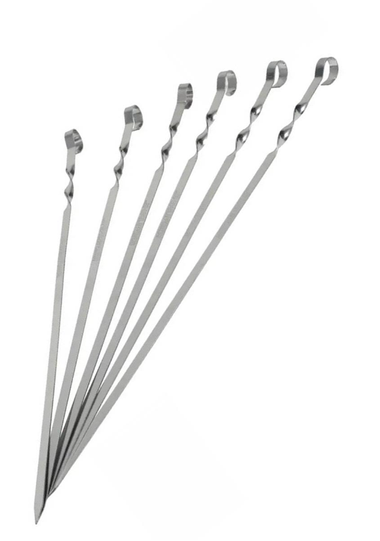 Набір шампурів A-Plus 61 см 6 шт. (1835)