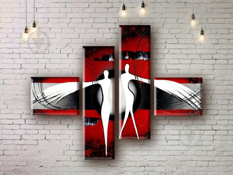 Модульная картина акрилом интерьерная ArtStar MHM17_4_094 размер 100 х 140 см