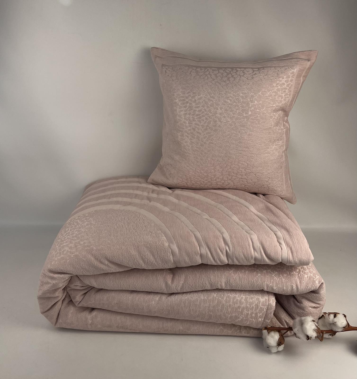 Покрывало Maison D'or Corinne Hermes 260x260 см Pudra (CN36619)