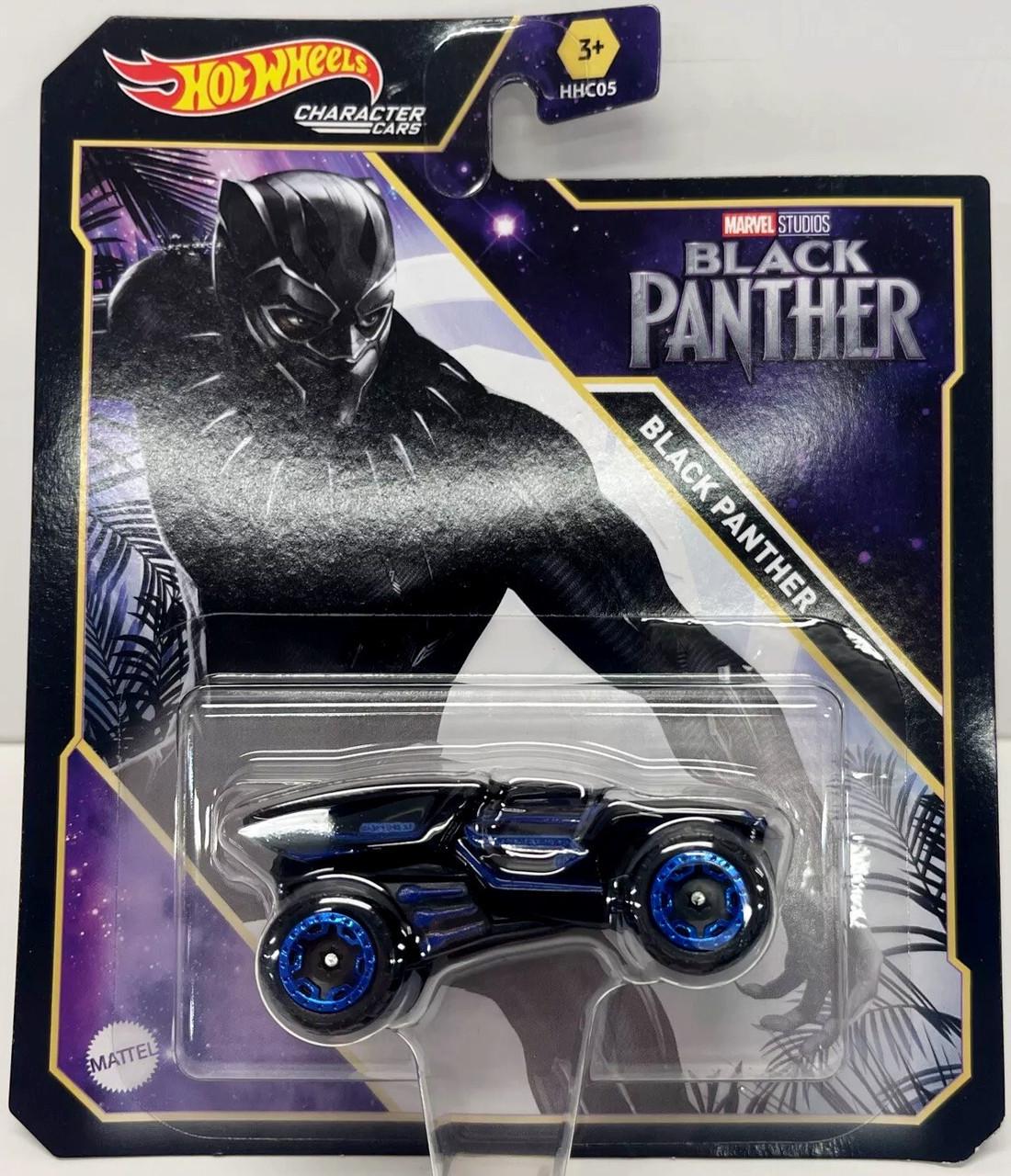 Игрушечная машинка Hot Wheels Black Panther 2023 Marvel Character Cars Avangers (HHC05)