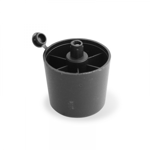 Мебельная ножка регулируемая Sigma Чашка 70 мм пластиковая Черный (111066)