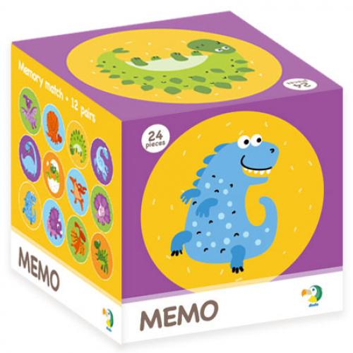Настольная игра DoDo Toys мемо Динозавры Разноцветный (SR-113-N-527)