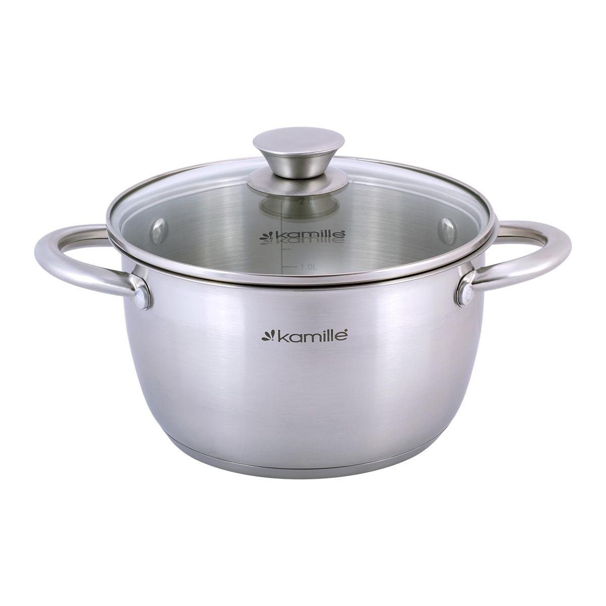 Кастрюля Kamille KM-4901 2 л 18 см (100436)