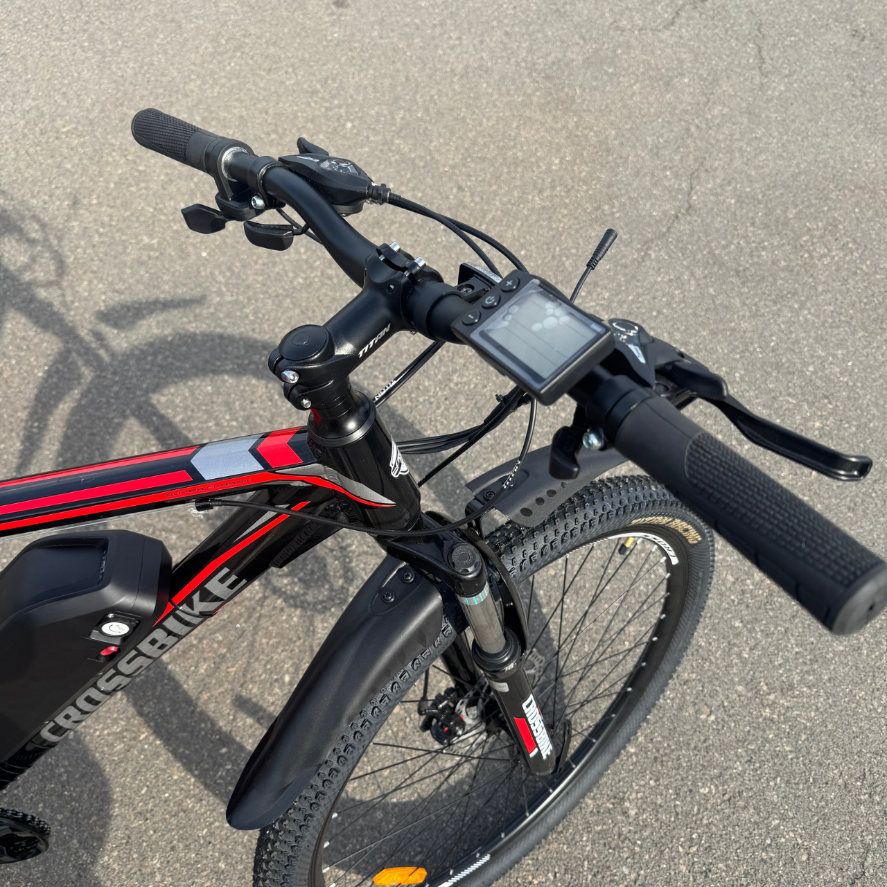 Велосипед з Е-комплектом Crossbike Everest 2025 29" 48 В 500 Вт MXSUS 18 Ah/до 65 км запас ходу - фото 4