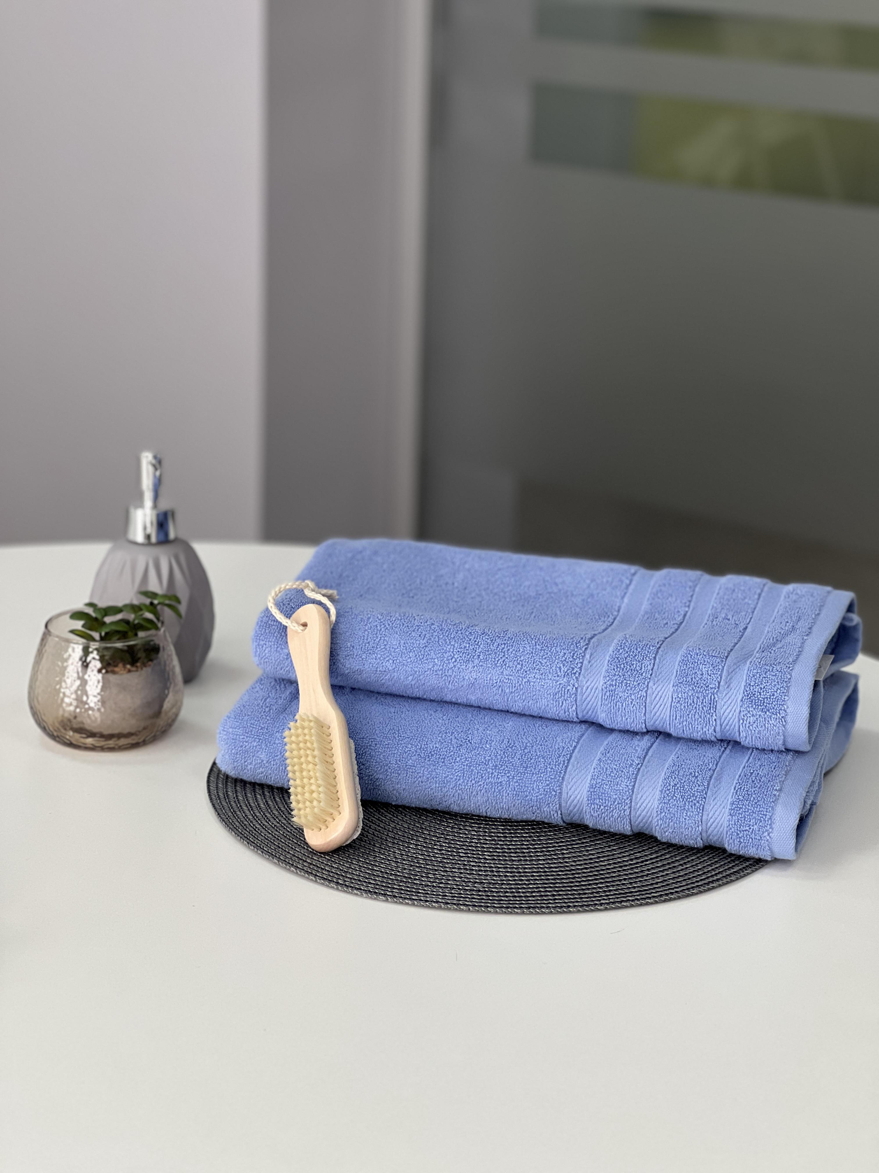 Полотенце махровое Косичка 500г/м2 100х150 см Лавандовый (9923426)