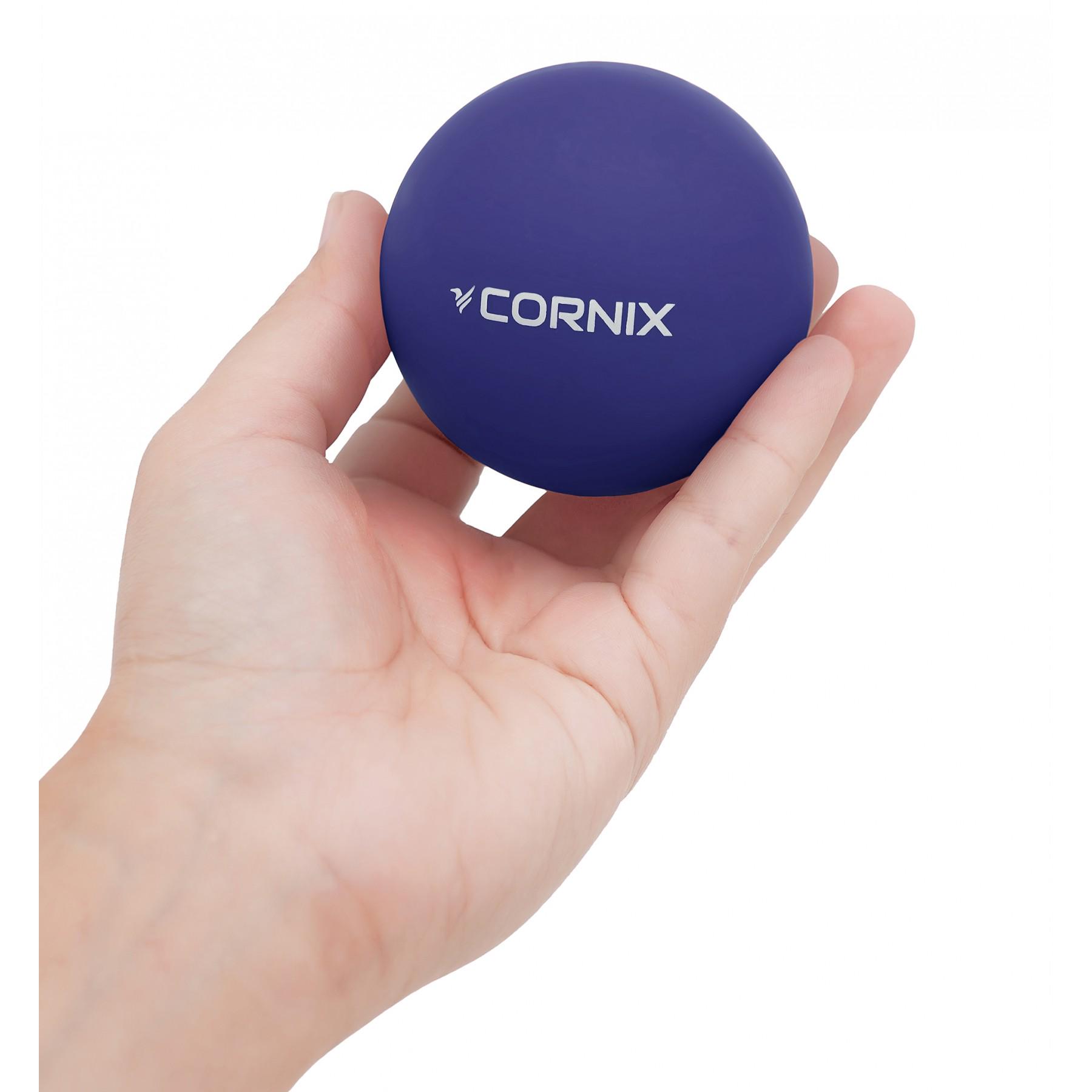 Масажний м'яч Cornix Lacrosse Ball XR-0229 Navy Blue (39226) - фото 2