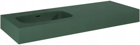 Умывальник ELITA Dimple 120 см Marmur Forest Green Matt (168872)