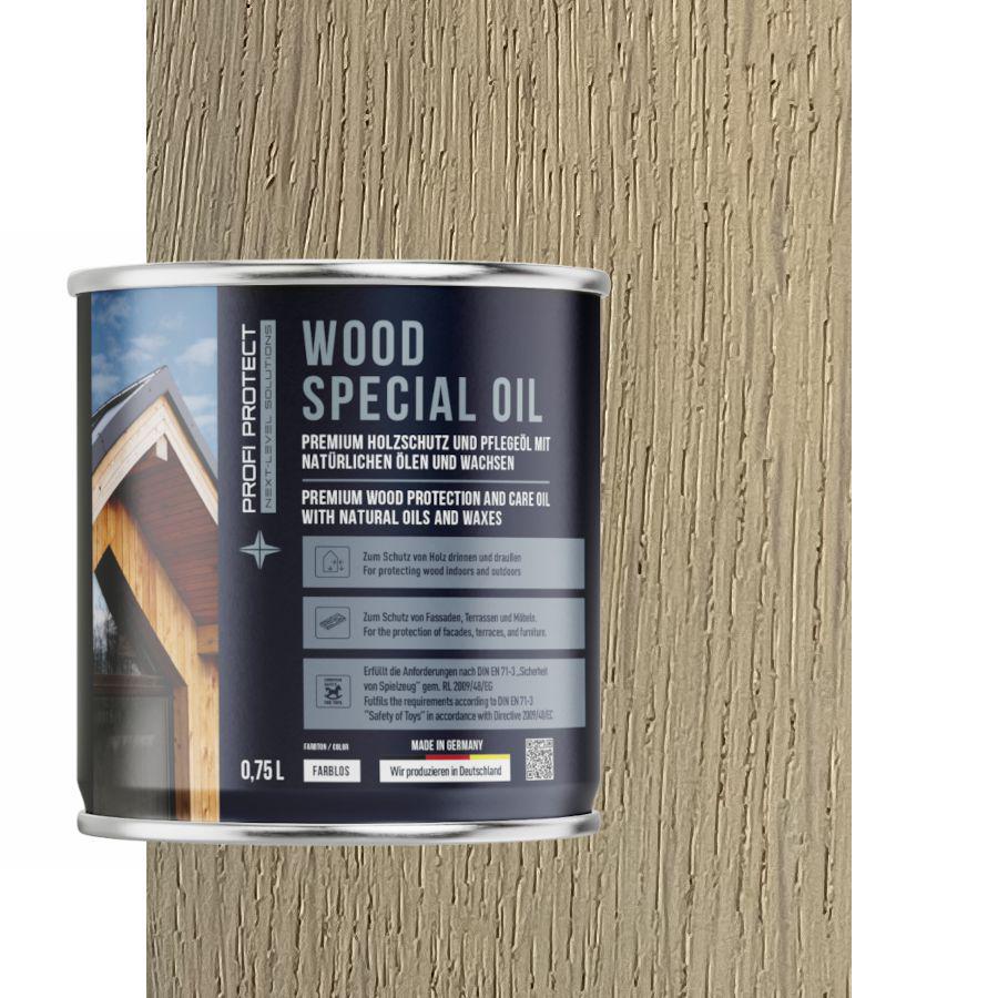 Масло для террас ProfiProtect Wood Special Oil с воском 0,75 л Avorio-eiche (20754975)