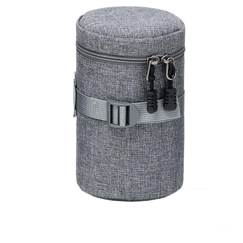Кофр-чехол защитный для объектива DULUDA D90160 90х160 мм Cерый