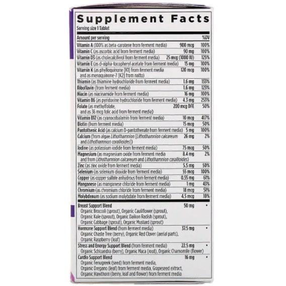 Вітамінно-мінеральний комплекс New Chapter 40+ Every Woman's One Daily Multi 96 Tabs (NCR-00364) - фото 4