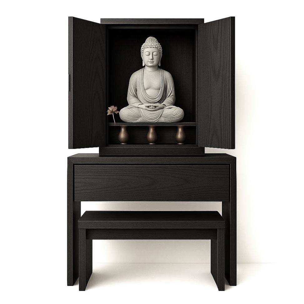 Вівтар для медитації з дерева Джеміль Венге (ЛАТ-006312)