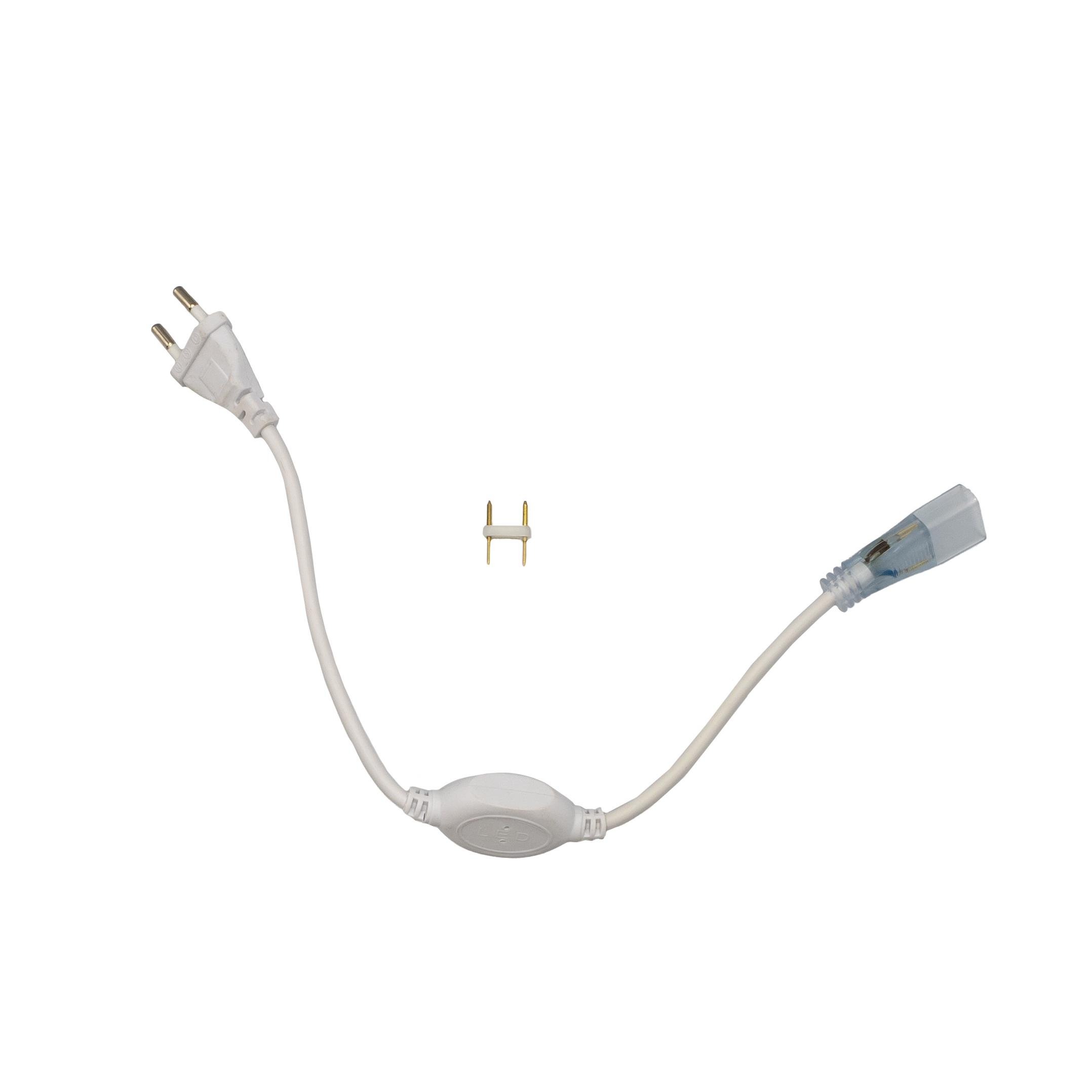 Кабель живлення Prolum для LED-стрічки 220V 12 мм (29821983) - фото 2 Кабель живлення Prolum для LED-стрічки 220V 12 мм (29821983) - фото 2