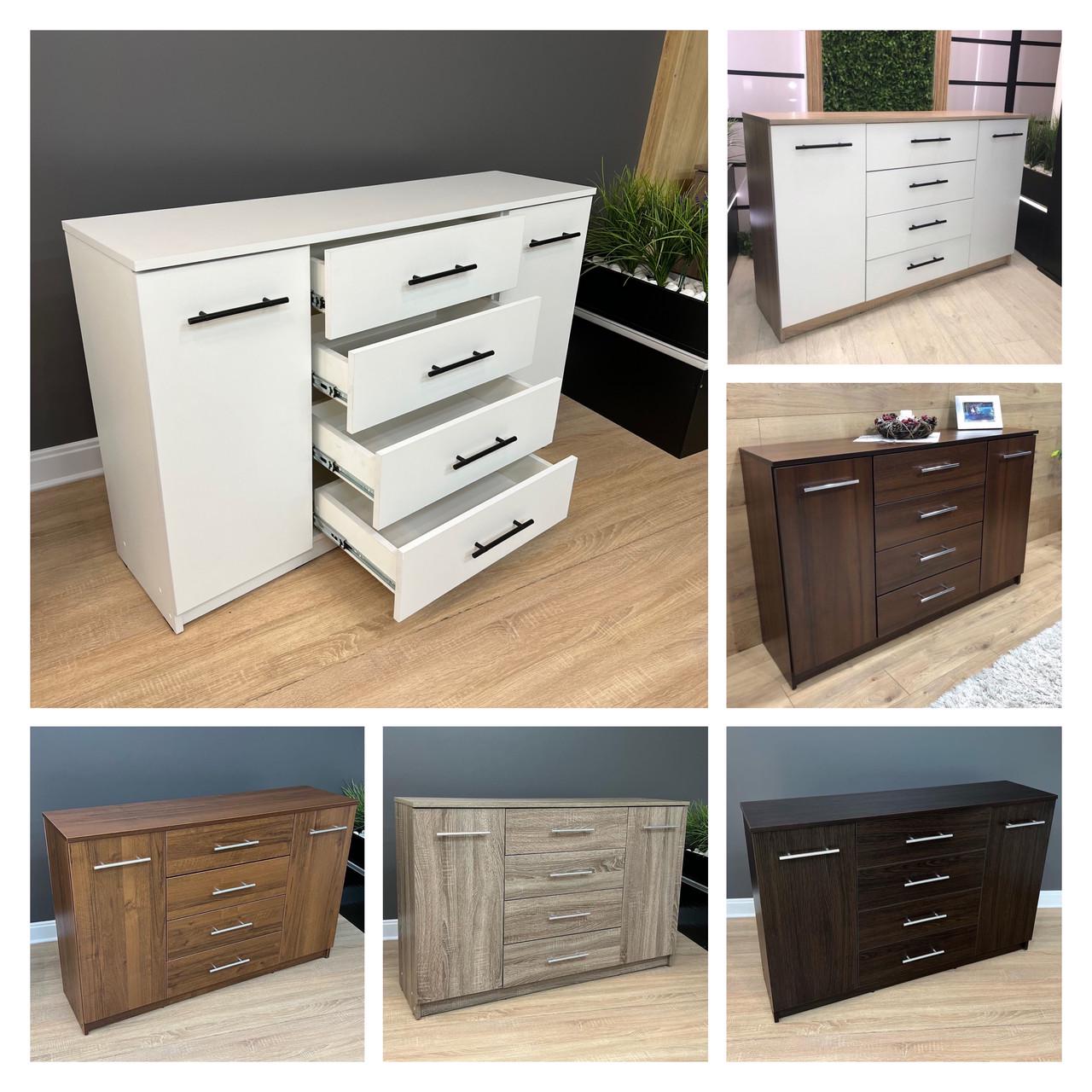 Комод Стандарт 4/2 1250х800х350 мм Білий - фото 6 Комод Стандарт 4/2 1250х800х350 мм Білий - фото 6