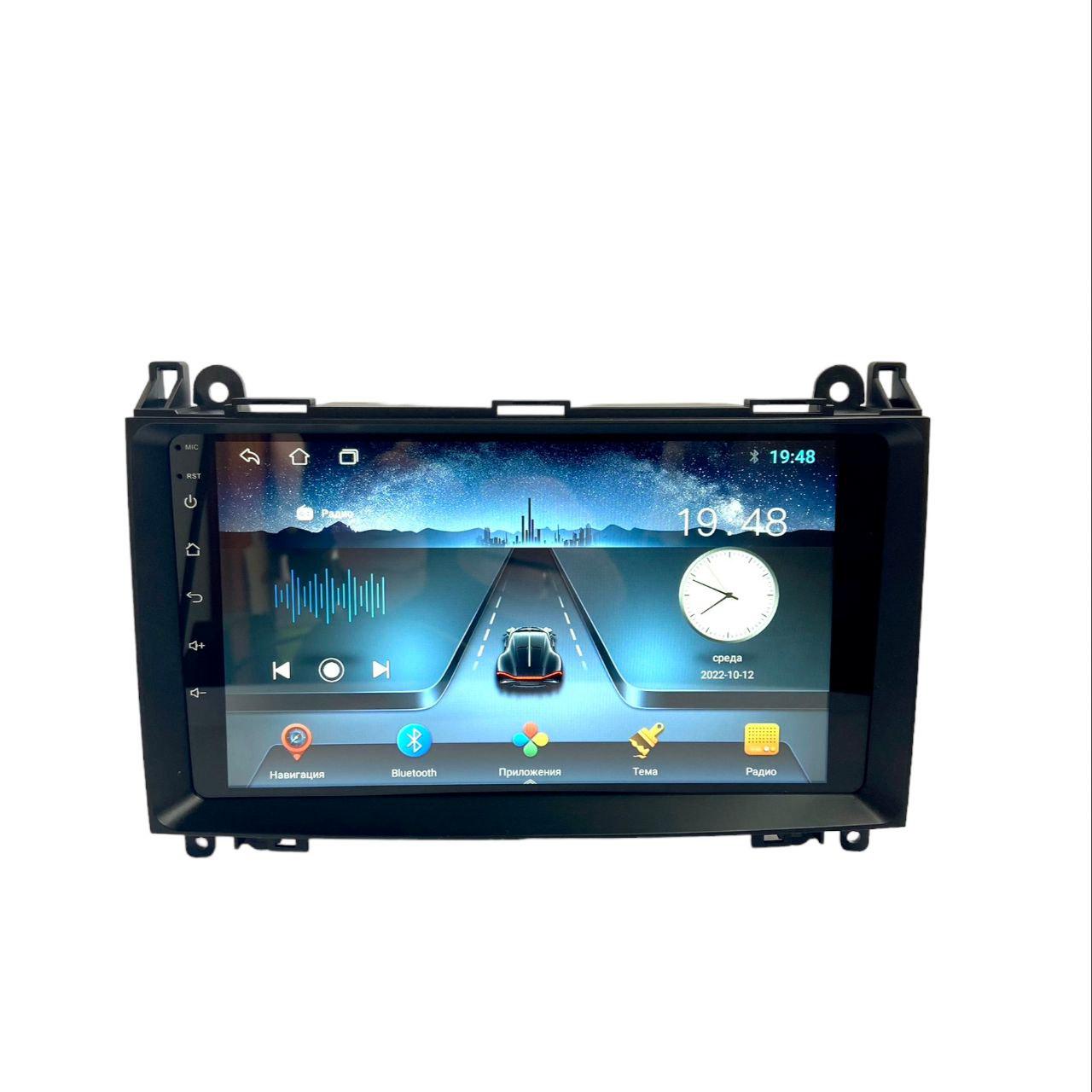 Автомагнитола MEKEDE для Mercedes Vito/Sprinter/Viano A/B-Class/VW Crafter CarPlay/Android/Bluetooth/USB/WiFi 1/32 Гб 9" (17753918) - фото 2