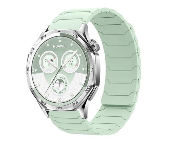 Ремешок силиконовый универсальный Link Magnetic для смарт-часов 20 мм Мятный (49563)