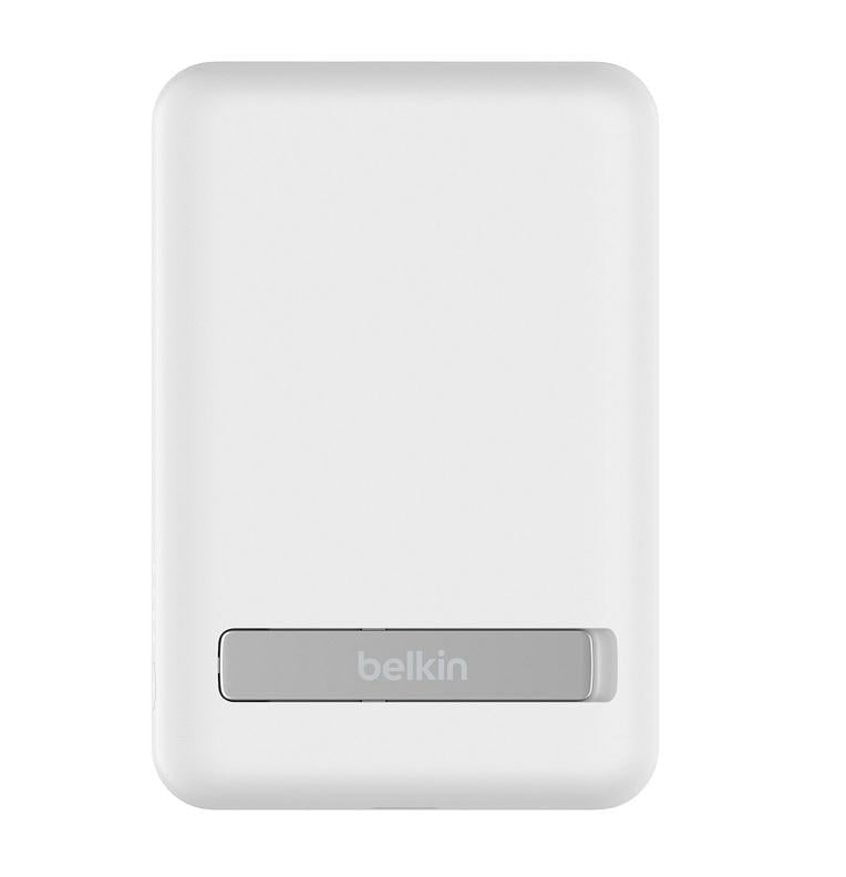 Повербанк Belkin Magnetic 5000 mAh 7,5 Вт Белый (BPD004BTWT)