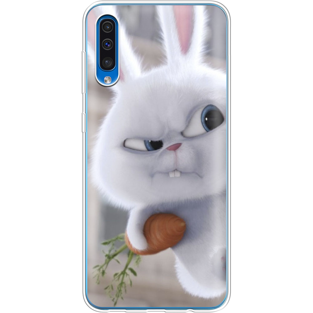 Чохол Boxface Samsung A505 Galaxy A50 Rabbit Snowball Прозорий силікон (36417-up1116-36417)